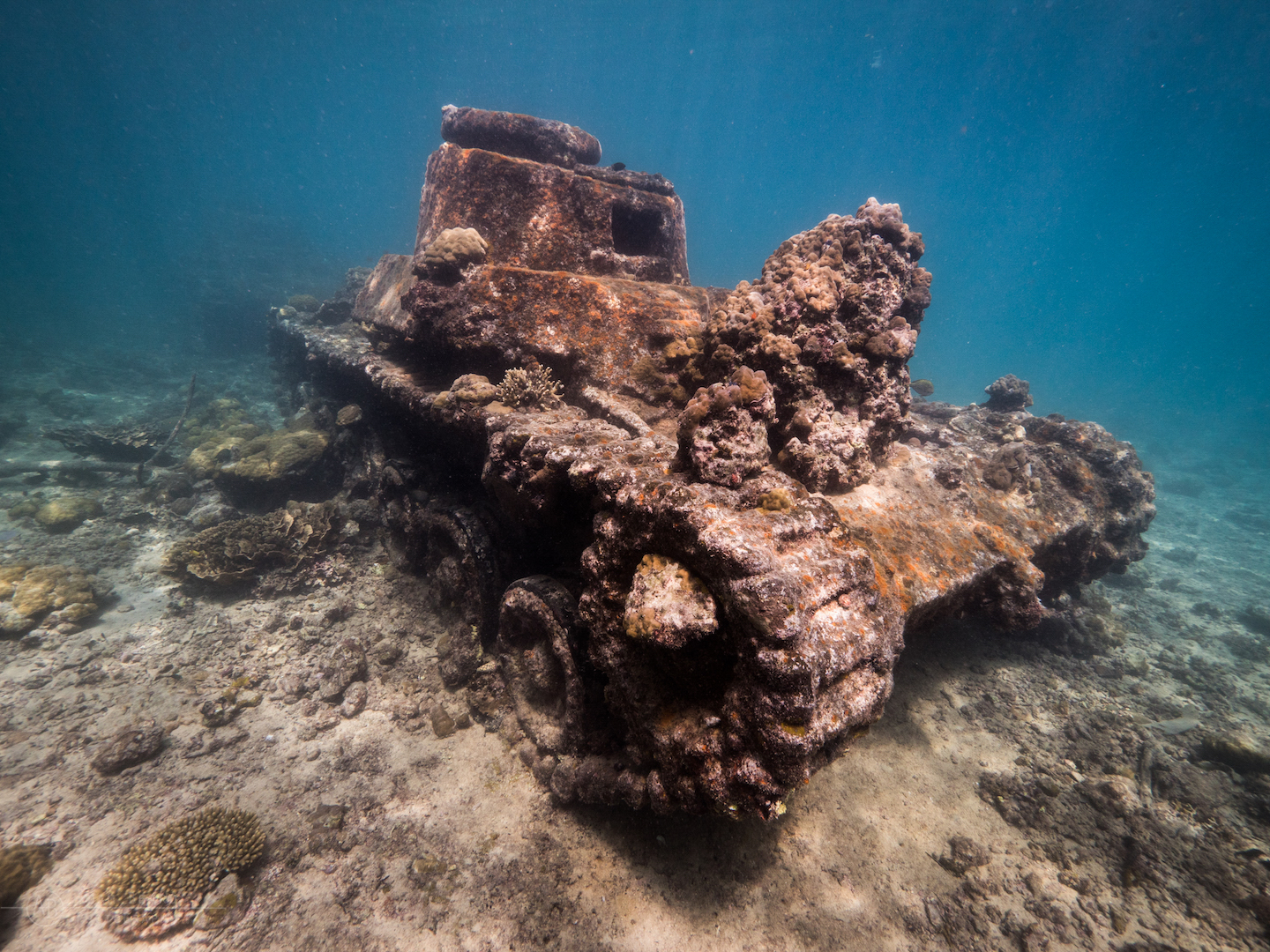 WWII Underwater Tank